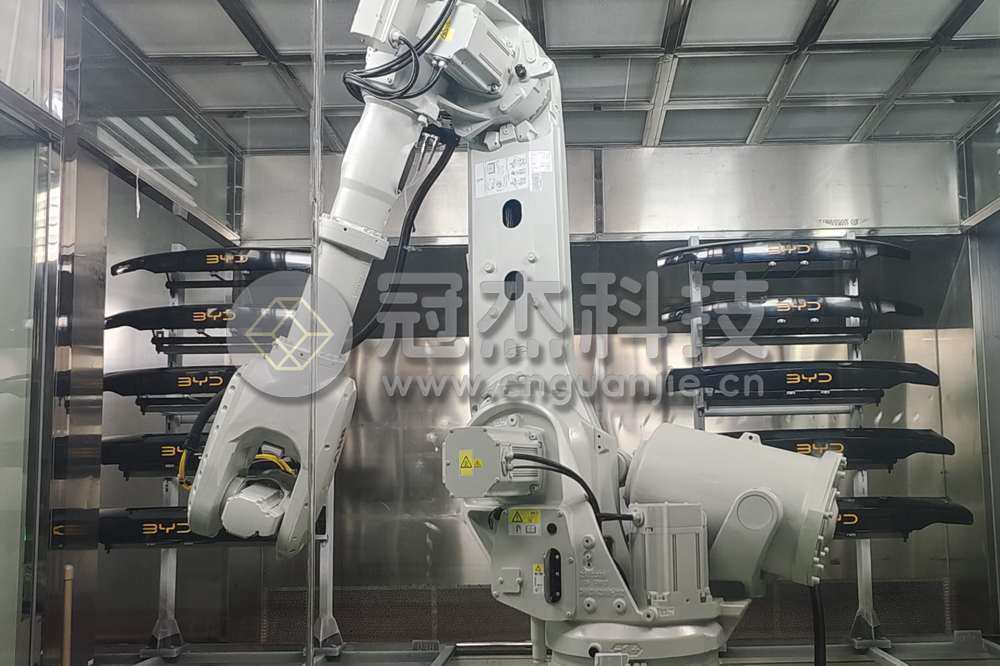 涂装生产线干冰雪花清洗系统