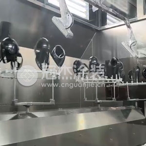 广州某某森汽车后视镜涂装生产线静电除尘