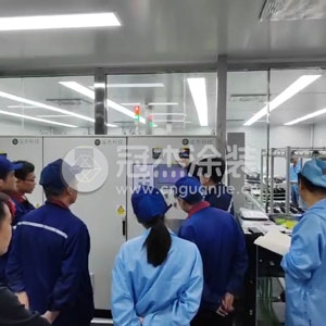 天津某某汽车部件有限公司汽车内饰件涂装生产线现场培训