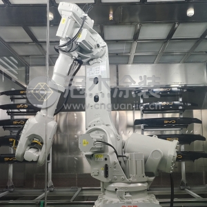 汽车涂装生产线上的机器人革命：5 轴、6 轴、7 轴的精彩演绎-冠杰涂装