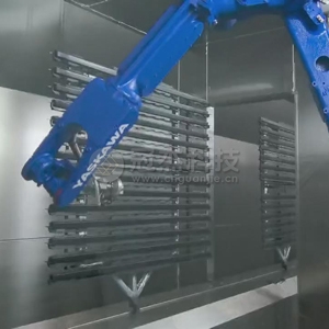 墨西哥某某公司涂装生产线2期项目汽车装饰条火焰处理