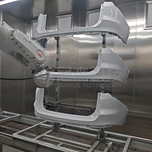 开封某某汽配有限公司汽车保险杠涂装生产线前处理机器人吹水