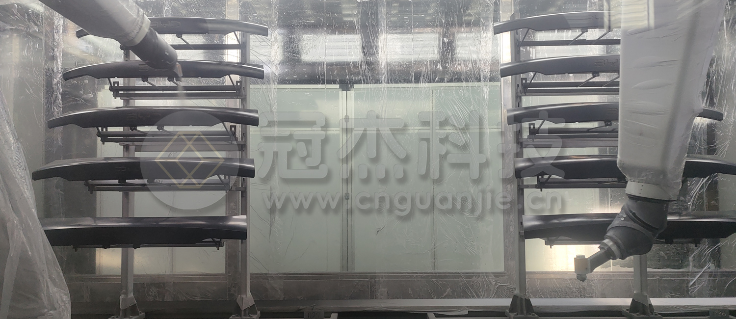 汽车部件涂装生产线中底漆烘烤后为什么要强制冷却