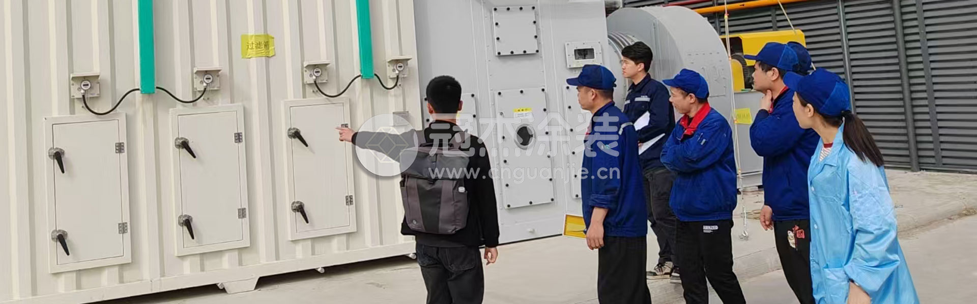 冠杰科技圆满完成天津涂装生产线项目安装并按计划开启针对性培训