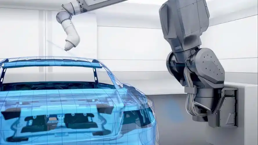 突破死角与污染困局：多轴协同与模块化喷涂重塑汽车涂装生产线(图1)