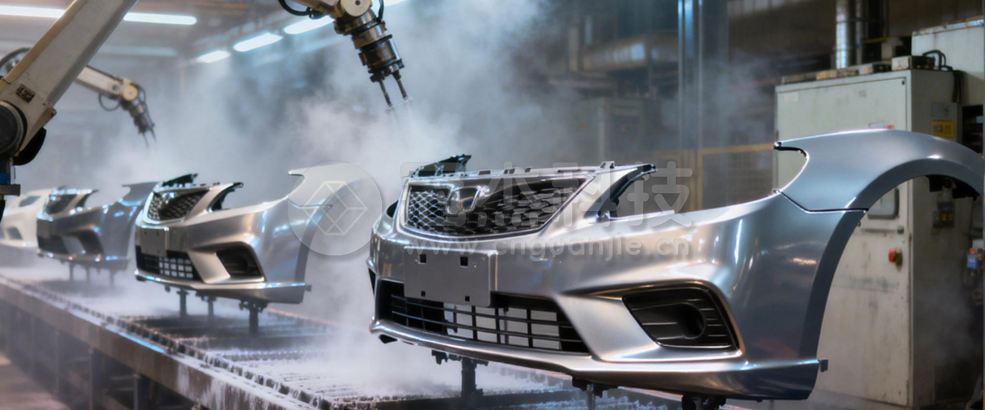 精准防控流挂：新能源汽车外饰件智能喷涂解决方案(图1)